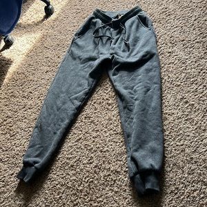 Insulated wool Grey Joggers. size S